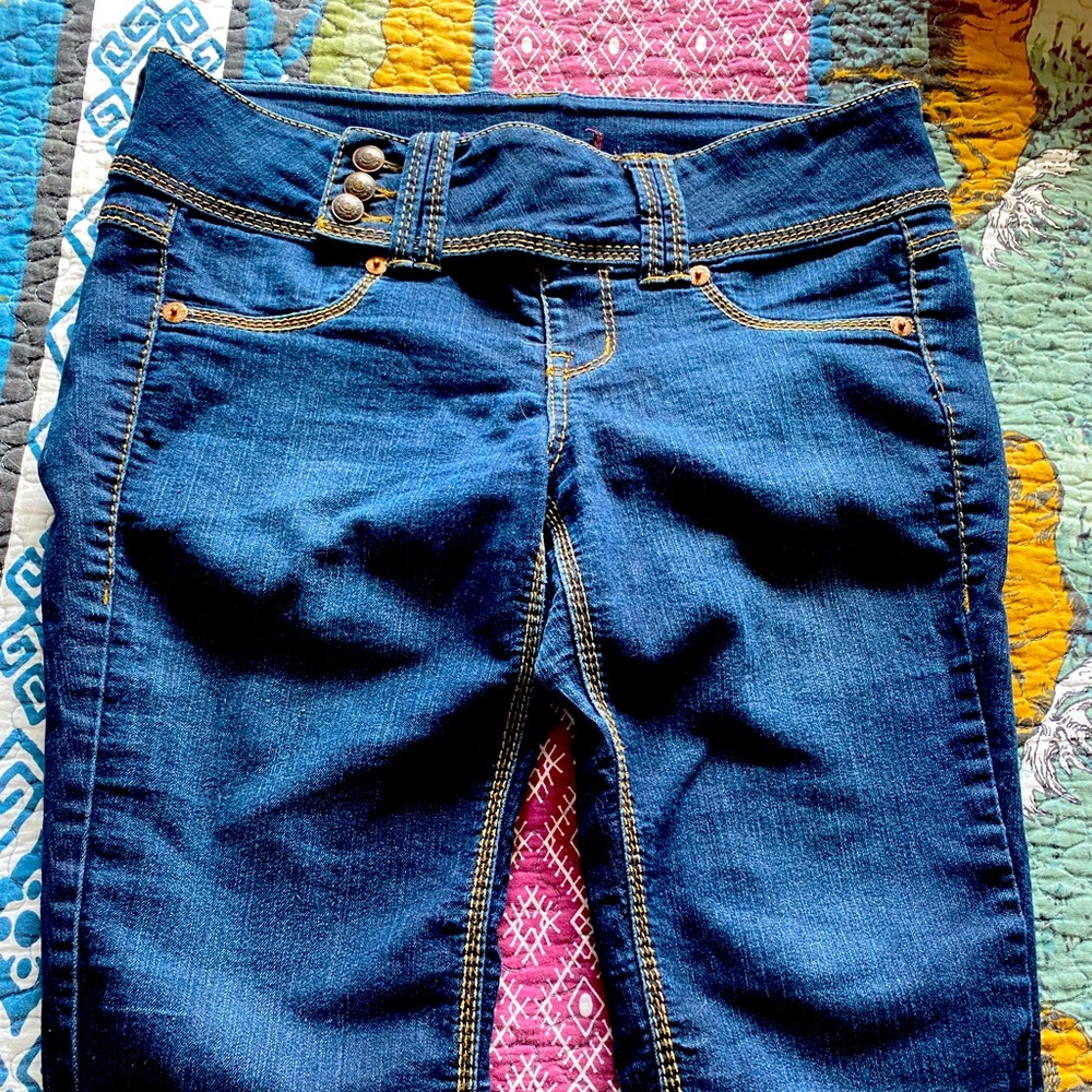 Adorable little capris size large Domain is brand name